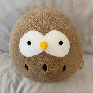 Takashoji- Brown and White Owl Plush Toy